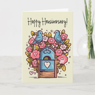 Happy Housiversary Mailbox Zuhause Jubiläum Karte