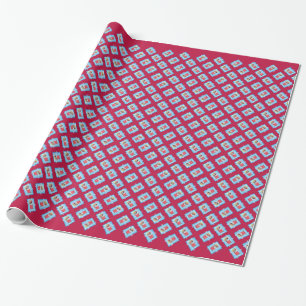 Happy Howliday Boston Terrier Geschenkpapier