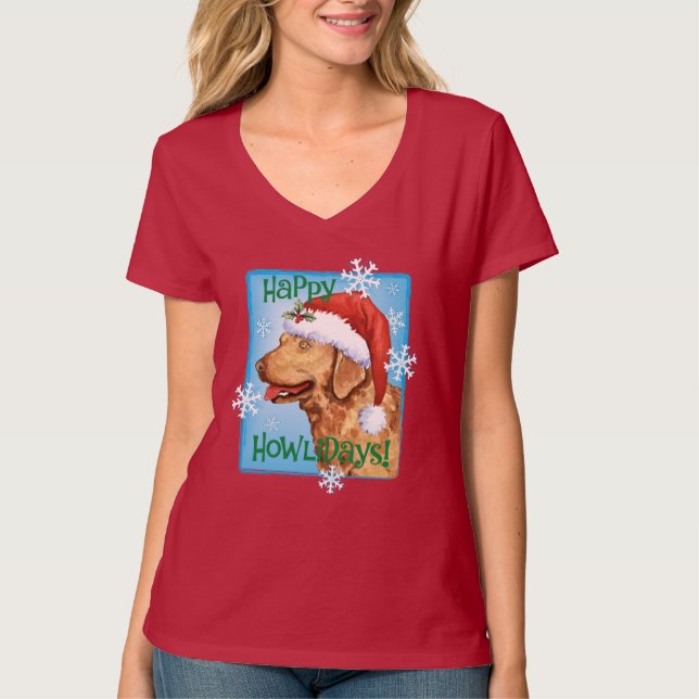 Happy Howliday Chessie T-Shirt (Vorderseite)