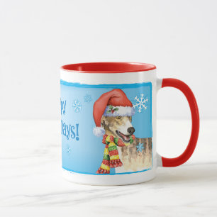 Happy Howliday Greyhound Tasse