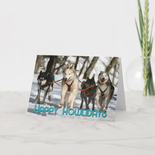 Happy Howlidays 2 - Add YOUR DOG FOTO Karte