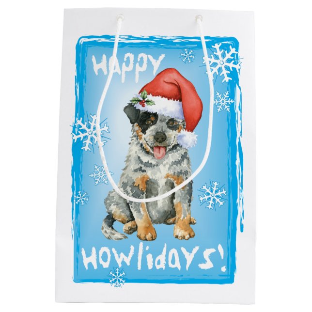 Happy Howlidays ACD Mittlere Geschenktüte (Rückseite)