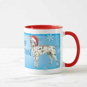 Happy Howlidays American Hairless Terrier Tasse