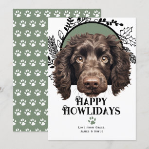 Happy Howlidays American Water Spaniel Weihnachten