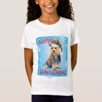 Happy Howlidays Australian Terrier T - Shirt