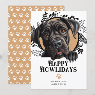 Happy Howlidays Cane Corso Dog Weihnachten