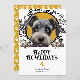 Happy Howlidays Cesky Terrier Dog Weihnachten