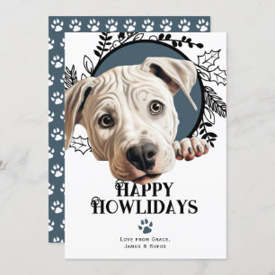 Happy Howlidays Dogo Argentino Dog Weihnachten