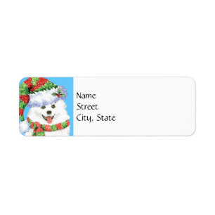 Happy Howlidays Eskimo Dog