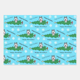 Happy Howlidays Geschenkpapier Set