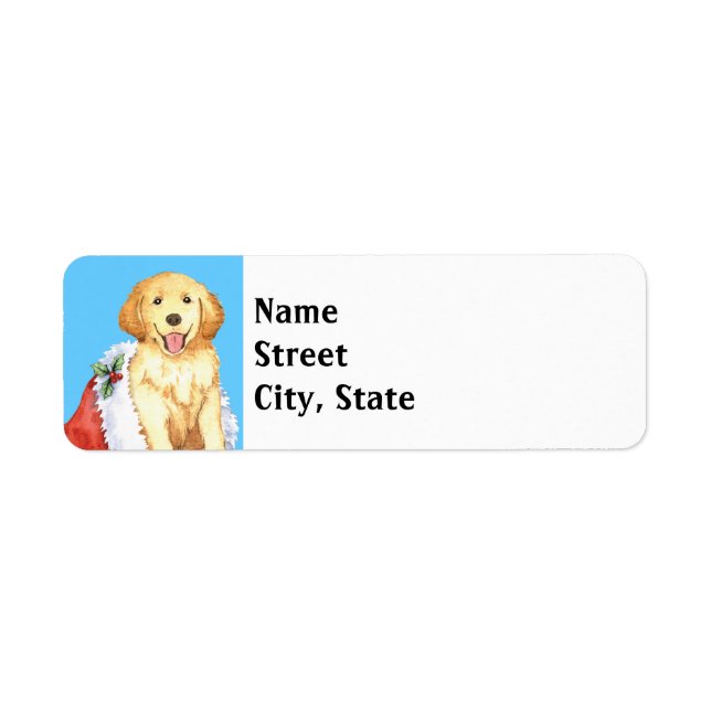 Happy Howlidays Golden Retriever (Vorne)