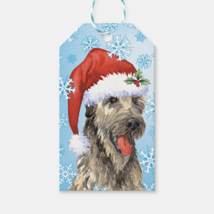 Happy Howlidays Irish Wolfhound Geschenkanhänger