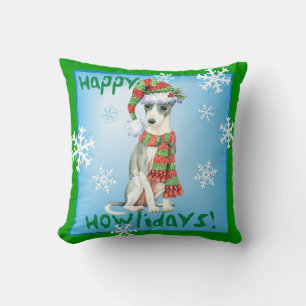 Happy Howlidays Italian Greyhound Kissen