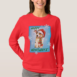 Happy Howlidays Jack Russell Terrier T - Shirt