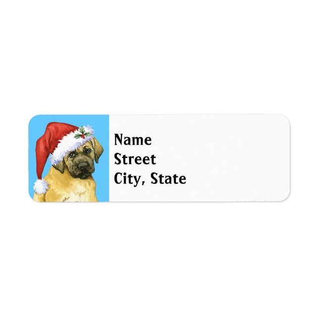 Happy Howlidays Mastiff (Vorne)