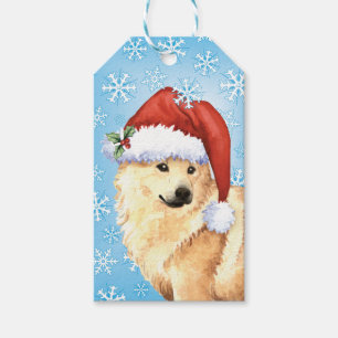Happy Howlidays Norwegischer Buhund Geschenkanhänger