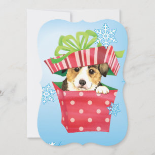 Happy Howlidays Pembroke Welsh Corgi Feiertagskarte