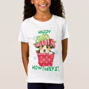 Happy Howlidays Pembroke Welsh Corgi T - Shirt