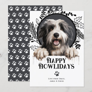 Happy Howlidays Polish Lowland Schafe Weihnachten