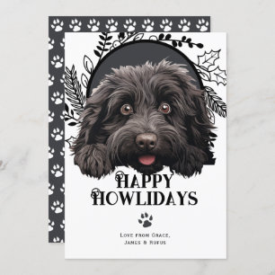 Happy Howlidays Puli Dog Weihnachten