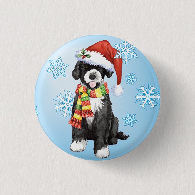 Happy Howlidays PWD Button (Vorderseite)