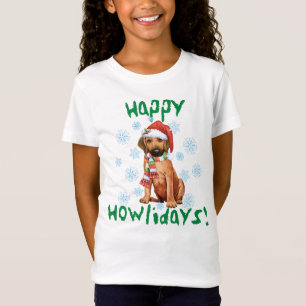 Happy Howlidays Rhodesian Ridgeback T - Shirt