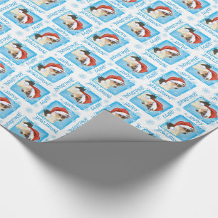 Happy Howlidays Russell Terrier Geschenkpapier