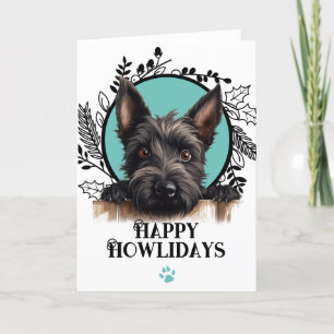 Happy Howlidays Scottish Terrier Dog Weihnachten