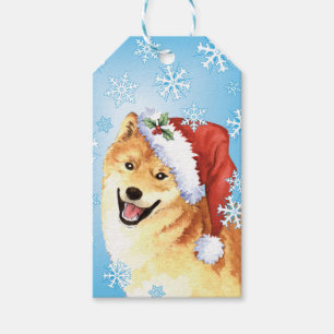 Happy Howlidays Shiba Inu Geschenkanhänger