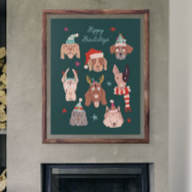 Happy Howlidays Weihnachtsfeiertag