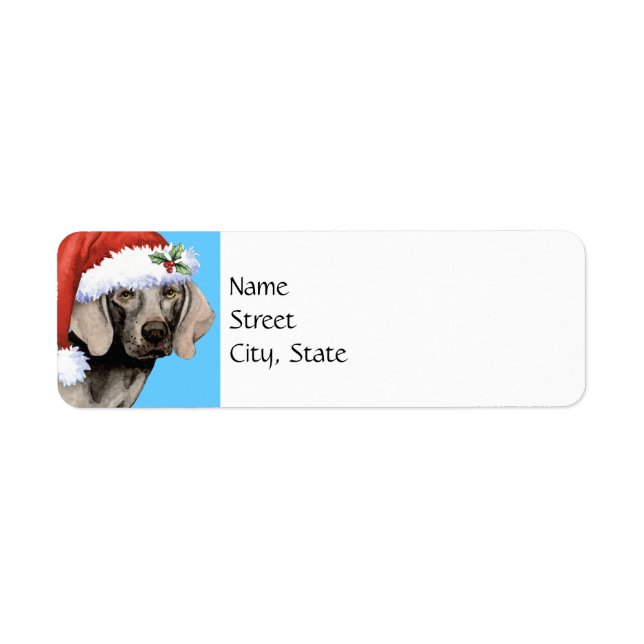 Happy Howlidays Weimaraner (Vorne)