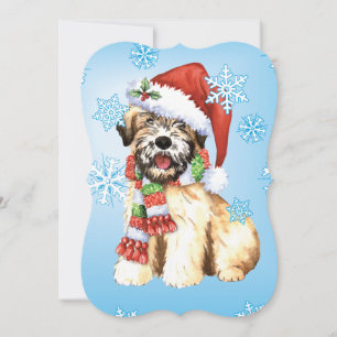 Happy Howlidays Wheaten Feiertagskarte