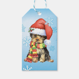 Happy Howlidays Yorkie Geschenkanhänger