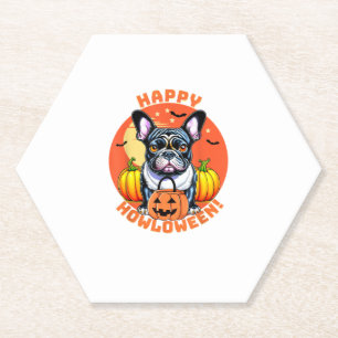 Happy Howloween French Bulldog-Frenchie Untersetzer