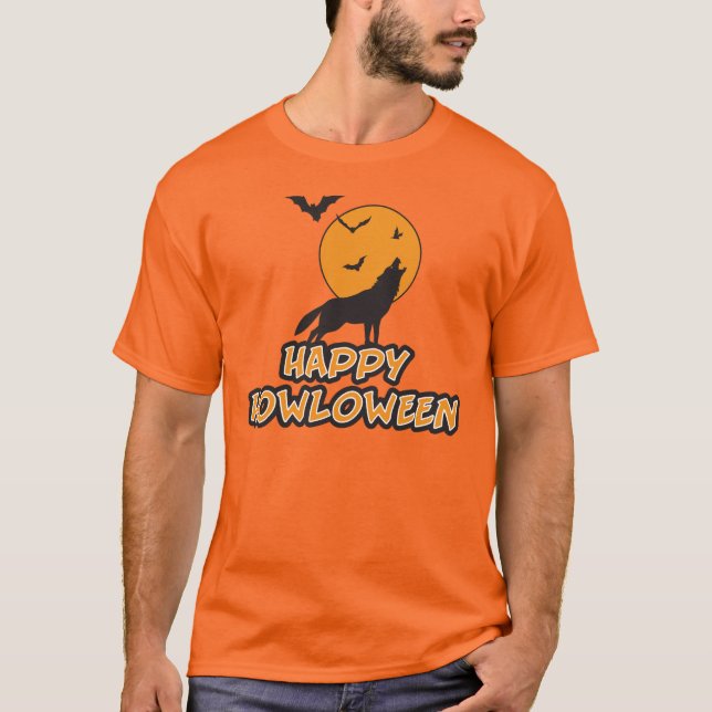 Happy Howloween T - Shirt (Vorderseite)