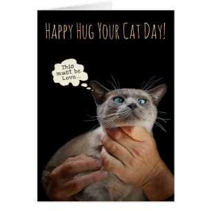 Happy Hug Your Cat Day (anpassbar)