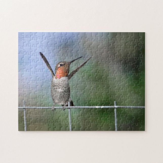 Happy Hummingbird Puzzle (Horizontal)