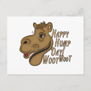 Happy Hump Day Woot Woot Postkarte