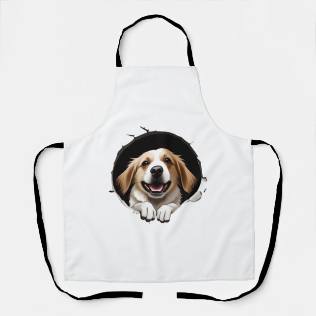 Happy Hund Schürze (Vorderseite)