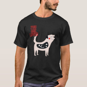 Happy Hungry Hund Sie sind lieben Tier beobachten T-Shirt