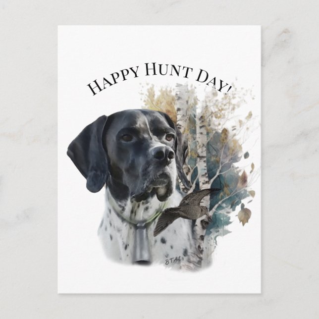 Happy Hunt Day! Postkarte (Vorderseite)
