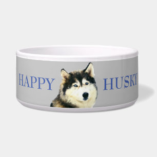 Happy Husky Dog Bowl Napf