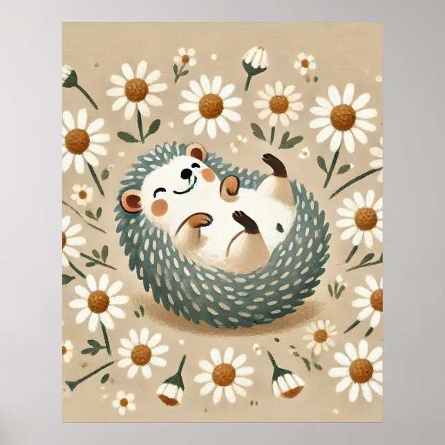 Happy Igel Poster (Vorne)