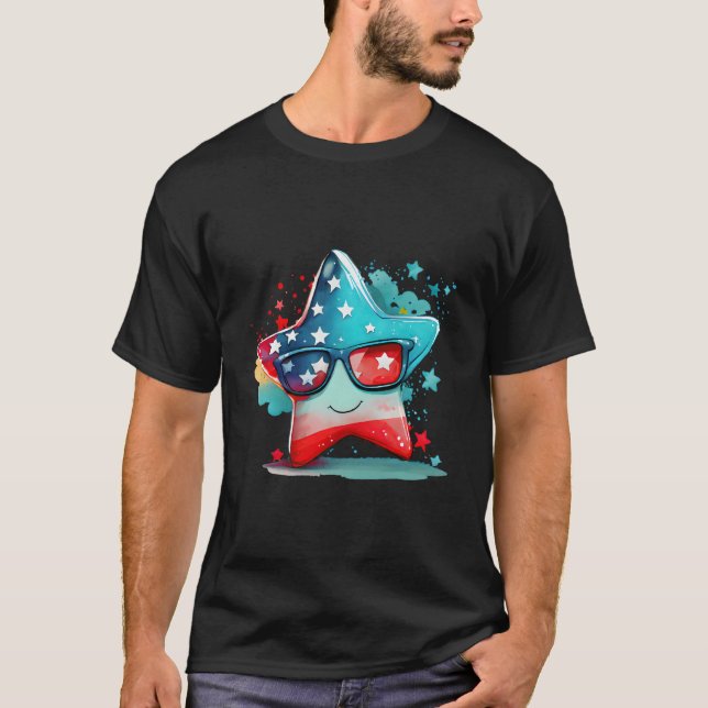 Happy Independence Day 2023 Happy 4Th Of July 2023 T-Shirt (Vorderseite)