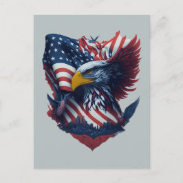 Happy Independence Day Freedom Amerikanische Unabh Postkarte