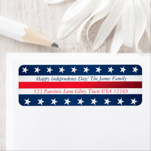 Happy Independence Day US Flagge