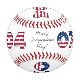 Happy Independence Day US Flagge USA Baseball