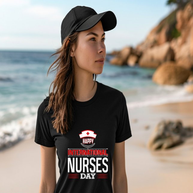 Happy International Nurses Day T-Shirt (Von Creator hochgeladen)