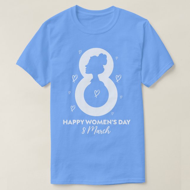 Happy International Women Day Gift for Women Anni T-Shirt (Design vorne)