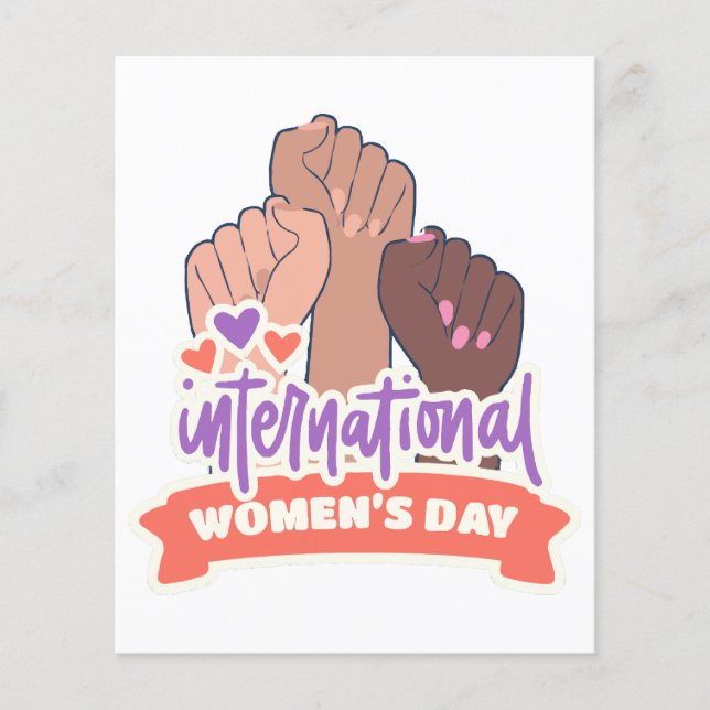 Happy International Women's Day (Vorderseite)